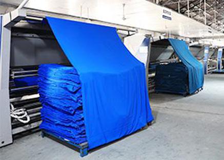 Fabric inspection area
