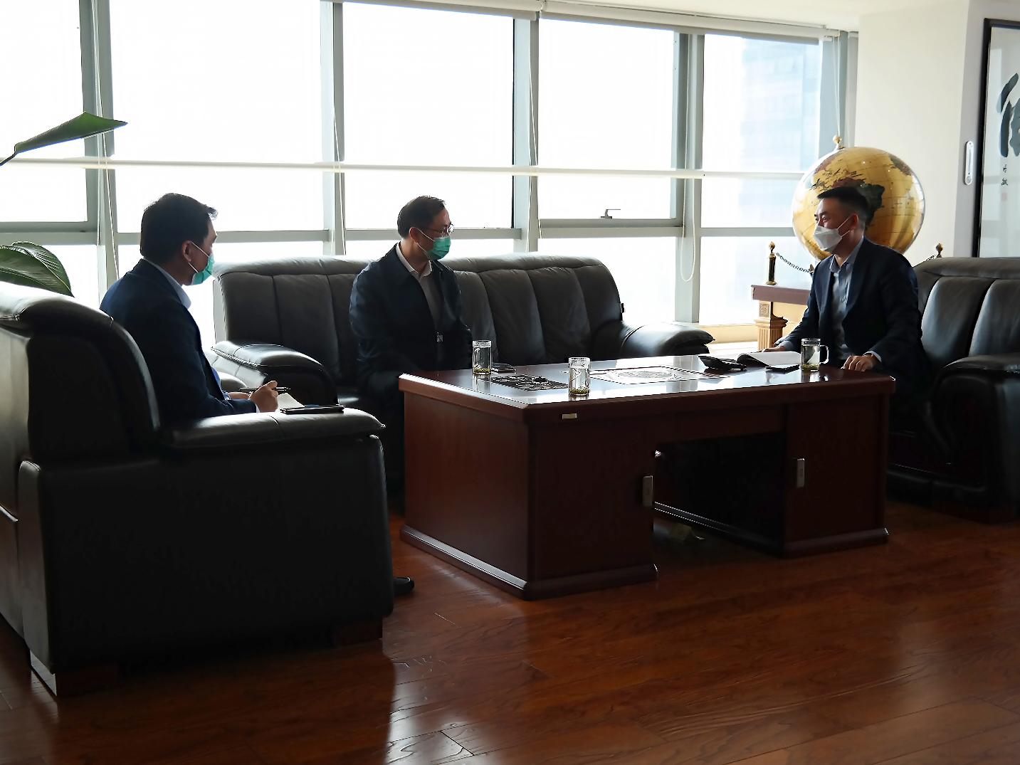 <b>党委书记来金昊了解疫情对企业的影响</b>